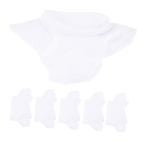NUOBESTY 6Stücke Teiliges T Shirt für Puppen Baumwollkleidung für Große Stofftiere für Kleine Puppen Süßes Design Waschbar und Langlebig Fördert Kreativität von NUOBESTY