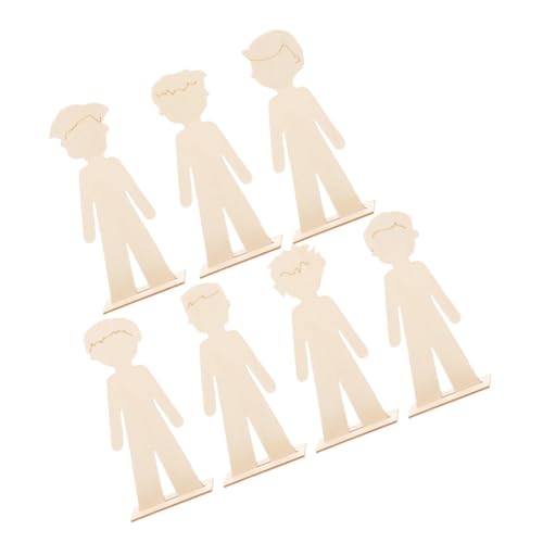 NUOBESTY 7 Stück Handgefertigte Jungenholzchips Holzdekorationanimail Diy -diy -malbrett Für Holzmalerei Bastelkit Holzhandwerk Für Schreibtischschild Holz-malset Beige NUOBESTY 7 Stück Handgefertigte Jungenholzchips Holzdekorationanimail Diy -diy -malbrett Für Holzmalerei Bastelkit Holzhandwerk Für Schreibtischschild Holz-malset Beige von NUOBESTY