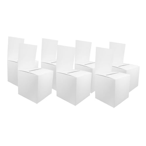 NUOBESTY 7 Stück Teiliges Karton Wahlurne Weiß Spendenbox mit Slot für Vorschläge Abstimmungen und Gewinnspiele Vielseitige Karton Losbox für Veranstaltungen und Aktionen NUOBESTY 7 Stück Teiliges Karton Wahlurne Weiß Spendenbox mit Slot für Vorschläge Abstimmungen und Gewinnspiele Vielseitige Karton Losbox für Veranstaltungen und Aktionen von NUOBESTY