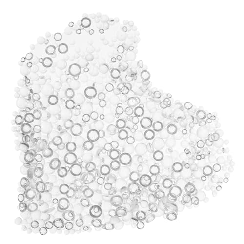 NUOBESTY 700 Stück Fake Water Droplets Selbstklebende Resin Patches für DIY Projekte pro Packung für Scrapbooking Handyhüllen und Nail Art von NUOBESTY