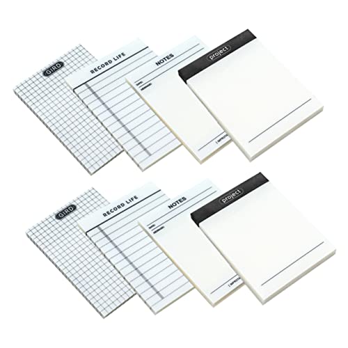 NUOBESTY 8 Briefpapier neutral multi Notizbilder groß gefüttert selbstklebende Hinweisaufkleber Hausbedarf transparente Notizblöcke Zubehör beachten Memo -Pads das Haustier NUOBESTY 8 Briefpapier neutral multi Notizbilder groß gefüttert selbstklebende Hinweisaufkleber Hausbedarf transparente Notizblöcke Zubehör beachten Memo -Pads das Haustier von NUOBESTY
