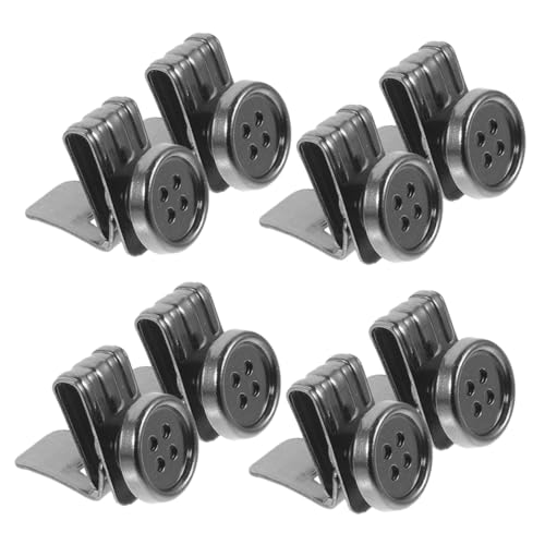 NUOBESTY 8 Stück Metall Hosenträgerknöpfe No Sew Buttons für Kleidung Vielseitig Einsetzbar Geeignet für Hosenträger Hüte und Lanyards Langlebige Sicherer Halt Praktische Lösung NUOBESTY 8 Stück Metall Hosenträgerknöpfe No Sew Buttons für Kleidung Vielseitig Einsetzbar Geeignet für Hosenträger Hüte und Lanyards Langlebige Sicherer Halt Praktische Lösung von NUOBESTY
