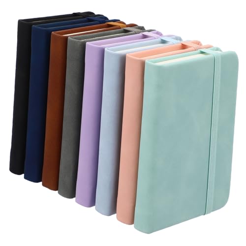 NUOBESTY 8 Stück Notizblöcke Mini Notizbücher Liniertes Notizheft für Reisen Handliche Notizblöcke für Notizen Schule NUOBESTY 8 Stück Notizblöcke Mini Notizbücher Liniertes Notizheft für Reisen Handliche Notizblöcke für Notizen Schule von NUOBESTY