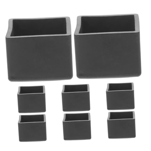 NUOBESTY 8 Stück Stuhlbein Schutzkappen Teiliges wasserdichte und rutschfeste Möbelschoner für Stühle Tische und Möbelbeine Einsetzbar für Verschiedene Stuhlarten von NUOBESTY