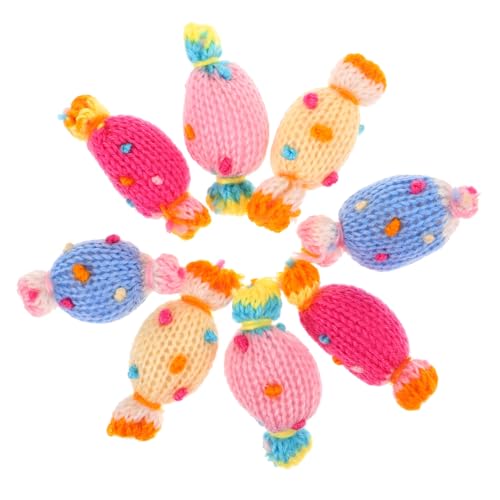 NUOBESTY 8 Stück Teiliges DIY Candy Modeverzierungs Bunte Stoffapplikationen zum Aufnähen für Kleidung Schals Bastelbedarf Handarbeitszubehör NUOBESTY 8 Stück Teiliges DIY Candy Modeverzierungs Bunte Stoffapplikationen zum Aufnähen für Kleidung Schals Bastelbedarf Handarbeitszubehör von NUOBESTY
