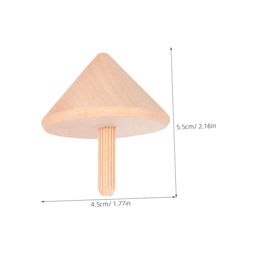 NUOBESTY 8 Stück Teiliges Holz Kreiselspielzeug DIY Bastelkreisel aus Naturbelassenem Holz Drehspaß für Tragbares Gyro Hand Auge Koordination als NUOBESTY 8 Stück Teiliges Holz Kreiselspielzeug DIY Bastelkreisel aus Naturbelassenem Holz Drehspaß für Tragbares Gyro Hand Auge Koordination als von NUOBESTY