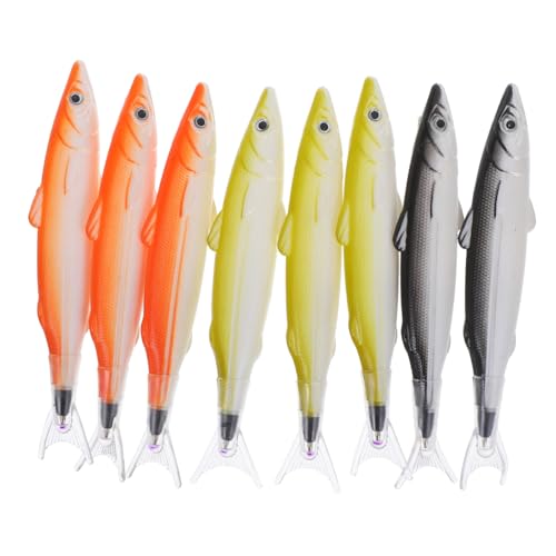 NUOBESTY 8 Stücke Kugelschreiber Fisch Tier Kreative Neuheit Stift Cartoon Kawaii Nette Reizende Stift für Schule Kinder Büro Mädchen Angeln Enthusiast NUOBESTY 8 Stücke Kugelschreiber Fisch Tier Kreative Neuheit Stift Cartoon Kawaii Nette Reizende Stift für Schule Kinder Büro Mädchen Angeln Enthusiast von NUOBESTY