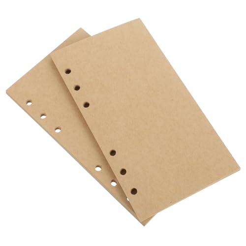 NUOBESTY 80 Blatt Kraftpapier Blanko Nachfüllpapier für Ringbuch Planer Vielseitige Loseblatt Einlagen für Tagebuch Skizzen Notizen Einfach Organisierbar für Reisen und Arbeit NUOBESTY 80 Blatt Kraftpapier Blanko Nachfüllpapier für Ringbuch Planer Vielseitige Loseblatt Einlagen für Tagebuch Skizzen Notizen Einfach Organisierbar für Reisen und Arbeit von NUOBESTY