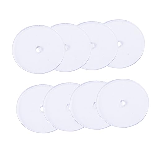NUOBESTY 80 Stück Teiliges Transparente Ohrstecker Unterlagen zur Stabilisierung von Ohrringen Schmerzfreie Hautfreundliche Ohrstecker Stopper für Sicheren Halt und Komfortables Tragen von NUOBESTY