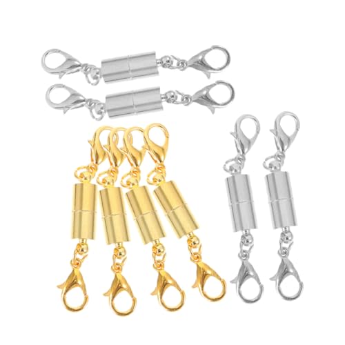NUOBESTY 8Stücke Magnetverschlüsse Für DIY Schmuck Schmuckhalskettenschnallen Und Goldene Und Silberne Halskettenverschlüsse Für Armbänder Und Halsketten NUOBESTY 8Stücke Magnetverschlüsse Für DIY Schmuck Schmuckhalskettenschnallen Und Goldene Und Silberne Halskettenverschlüsse Für Armbänder Und Halsketten von NUOBESTY