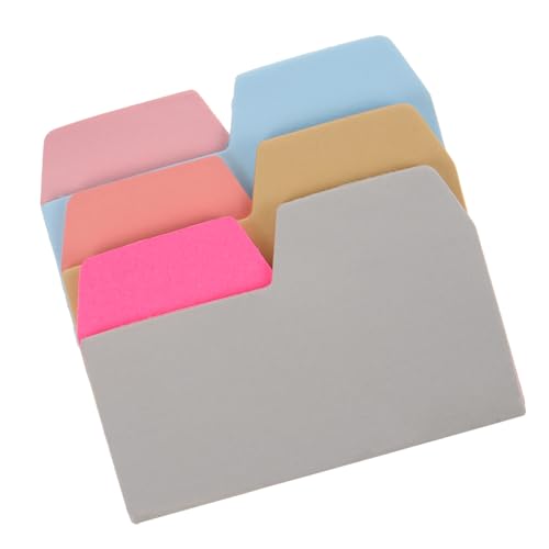 NUOBESTY 90 Stück Index-haftnotiz Buchmarke Farbig Selbstklebend Memopolster Farbenfrohe Sticksnoten Schreibwaren Kartenkarten Index -etiketten -farbindex -tags Teiler Notizen Dunkelgrau NUOBESTY 90 Stück Index-haftnotiz Buchmarke Farbig Selbstklebend Memopolster Farbenfrohe Sticksnoten Schreibwaren Kartenkarten Index -etiketten -farbindex -tags Teiler Notizen Dunkelgrau von NUOBESTY