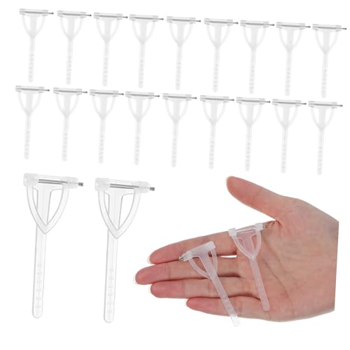 NUOBESTY 90 Stück Kunststoff Brooch Pins für DIY Bastelarbeiten Hochzeiten und Partydekorationen Zuverlässige Anstecknadeln für Kleidung und Accessoires von NUOBESTY