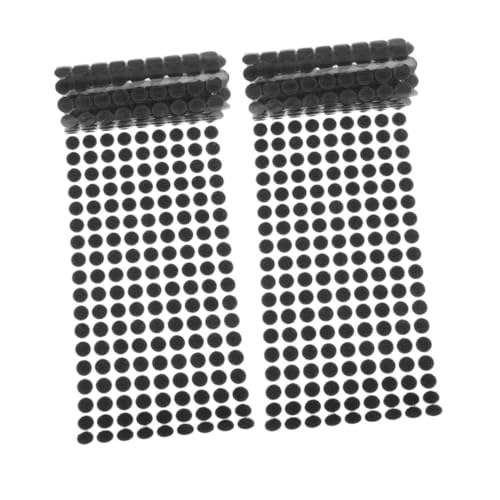 NUOBESTY 900 Stk. Rundes Selbstklebendes Klettband Doppelseitige Klebepunkte Schwarz Stark Haftend Für DIY Basteln Organizer Zubehör NUOBESTY 900 Stk. Rundes Selbstklebendes Klettband Doppelseitige Klebepunkte Schwarz Stark Haftend Für DIY Basteln Organizer Zubehör von NUOBESTY