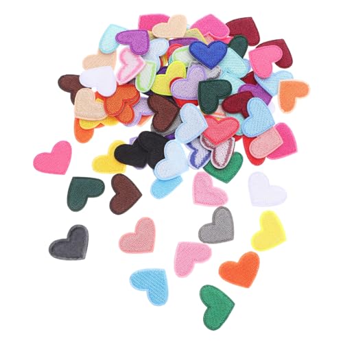 NUOBESTY 93 Stück Teiliges Herz Aufnäher Bunte Bügel Nähapplikationen Vielseitige Farbenfrohe Herzpatches für Kleidung Jeans Jacken und Diy-modeaccessoires NUOBESTY 93 Stück Teiliges Herz Aufnäher Bunte Bügel Nähapplikationen Vielseitige Farbenfrohe Herzpatches für Kleidung Jeans Jacken und Diy-modeaccessoires von NUOBESTY