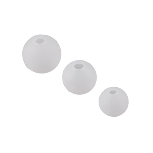 NUOBESTY 9Stücke DIY Sphärische Silikonformen Mini Sternenhimmel Ball Gussformen für Epoxidharz Kreative Schmuck und Handwerksgestaltung von NUOBESTY