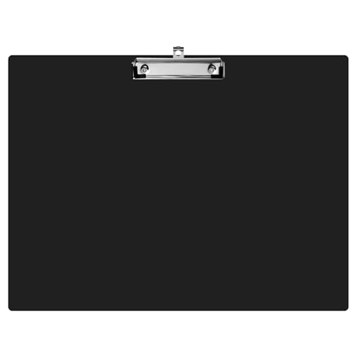 NUOBESTY A3 Kunststoff-Klemmbrett Querformat Klemmbrett Hartplatte mit flachem Clip für Klassenzimmer, Büros, Restaurants, Arztpraxen NUOBESTY A3 Kunststoff-Klemmbrett Querformat Klemmbrett Hartplatte mit flachem Clip für Klassenzimmer, Büros, Restaurants, Arztpraxen von NUOBESTY