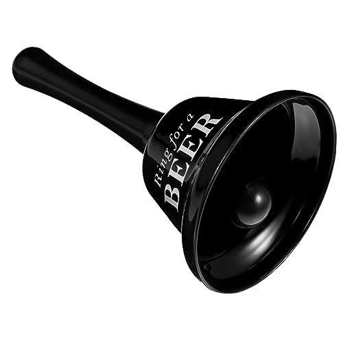 NUOBESTY Neuartige Handglocke Für Getränke Metall Bar Service-glocke Schwarze Party-briefglocke NUOBESTY Neuartige Handglocke Für Getränke Metall Bar Service-glocke Schwarze Party-briefglocke von NUOBESTY