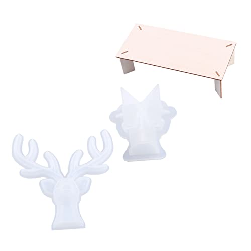 NUOBESTY Antler Shaped Silicone Mold Diy Gießform für Schmuck Earring Holder Dekorationsstück für Kreative Bastelprojekte Einfach zu Reinigen Hochwertiges Silikon NUOBESTY Antler Shaped Silicone Mold Diy Gießform für Schmuck Earring Holder Dekorationsstück für Kreative Bastelprojekte Einfach zu Reinigen Hochwertiges Silikon von NUOBESTY