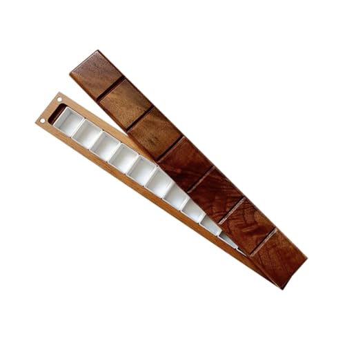 NUOBESTY Aquarellkasten Reise-farbkoffer Palettentablett Aus Holz Palettenkasten Aus Holz Aufbewahrung Von Aquarell-palettenkasten Tragbare Palette Aquarellkästen Malkasten Hölzern Haushalt NUOBESTY Aquarellkasten Reise-farbkoffer Palettentablett Aus Holz Palettenkasten Aus Holz Aufbewahrung Von Aquarell-palettenkasten Tragbare Palette Aquarellkästen Malkasten Hölzern Haushalt von NUOBESTY