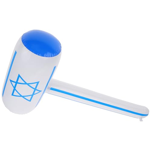 NUOBESTY Aufblasbarer für Partys Tragbarer Bunter Luftschlagstock für Hanukkah und Feierlichkeiten Party Deko Accessoire von NUOBESTY