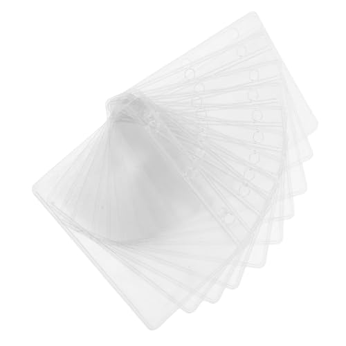 NUOBESTY Austauschbare Ordnertaschen 10 Stück Kleiner Budget Taschen Für Lose Blätter Pvc Transparent Umschläge Für Ringordner Verschleißfest Praktisch Für Haushaltsbuch Budgetierung NUOBESTY Austauschbare Ordnertaschen 10 Stück Kleiner Budget Taschen Für Lose Blätter Pvc Transparent Umschläge Für Ringordner Verschleißfest Praktisch Für Haushaltsbuch Budgetierung von NUOBESTY