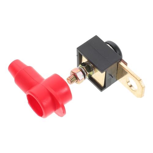 NUOBESTY Automatischer Rücksetz Leistungsschalter mit Abdeckung für Mercruiser Starter Robust Installieren Kompatibel mit Elektroautos und Booten von NUOBESTY