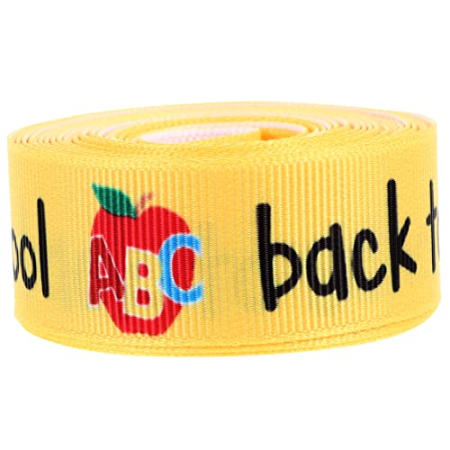 NUOBESTY Back To School Schleifenband Breit Kariert Geschenkband für Geschenkverpackung Diy Basteln Partydekoration von NUOBESTY