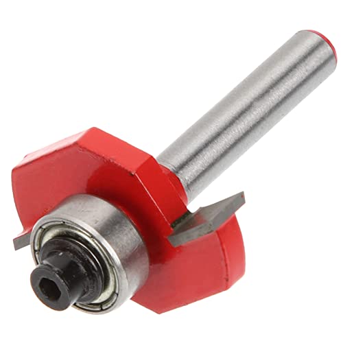 NUOBESTY Ball T-förmiges Messer Router-Bit Fräser für die Holzbearbeitung Schneiden bohrständer Spiralfräser Router -Bits für Holzbearbeitungsfräsen Rostfreier Stahl von NUOBESTY