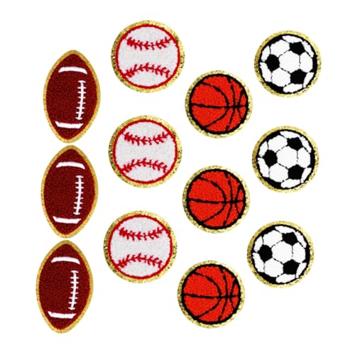 NUOBESTY Baseball Basketball Football Fußball Stickerei Applikationen Diy Kleidung Schuhe Taschen Waschbeständig Schnell Aufzubügeln Vielseitig für Fans und Sportliebhaber NUOBESTY Baseball Basketball Football Fußball Stickerei Applikationen Diy Kleidung Schuhe Taschen Waschbeständig Schnell Aufzubügeln Vielseitig für Fans und Sportliebhaber von NUOBESTY