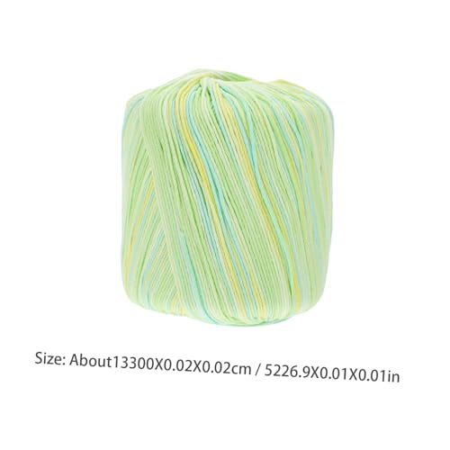 NUOBESTY Baumwollgarn zum Häkeln Weich und Atmungsaktiv Mercerisiertes Strickgarn für DIY Handarbeiten Vielseitig Verwendbar für Schmuck Dekoration und Handstricken Farbenfrohes Garn NUOBESTY Baumwollgarn zum Häkeln Weich und Atmungsaktiv Mercerisiertes Strickgarn für DIY Handarbeiten Vielseitig Verwendbar für Schmuck Dekoration und Handstricken Farbenfrohes Garn von NUOBESTY