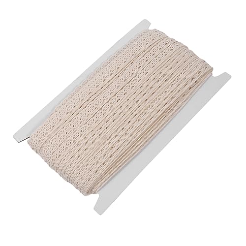 NUOBESTY Baumwollspitzenband Hochwertige Diy Häkelspitze für Tischdecken Vorhänge und Kreative Nähprojekte Langlebig und Farbecht für Handarbeiten und Dekoration NUOBESTY Baumwollspitzenband Hochwertige Diy Häkelspitze für Tischdecken Vorhänge und Kreative Nähprojekte Langlebig und Farbecht für Handarbeiten und Dekoration von NUOBESTY