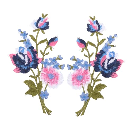 NUOBESTY Blumen Stickerei Aufnäher zum Aufbügeln und Annähen Bestickte Blumige Applikationen für Kleidung Taschen DIY Dekor Strapazierfähige Baumwolle-polyester Patches NUOBESTY Blumen Stickerei Aufnäher zum Aufbügeln und Annähen Bestickte Blumige Applikationen für Kleidung Taschen DIY Dekor Strapazierfähige Baumwolle-polyester Patches von NUOBESTY
