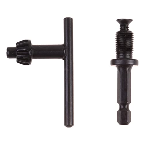 NUOBESTY Bohrer - -Verbindungsstange Bohrfutter aus Kohlenstoffstahl Spannfutterschlüssel 1/4 Zoll Sechskantantrieb Schwarz NUOBESTY Bohrer - -Verbindungsstange Bohrfutter aus Kohlenstoffstahl Spannfutterschlüssel 1/4 Zoll Sechskantantrieb Schwarz von NUOBESTY