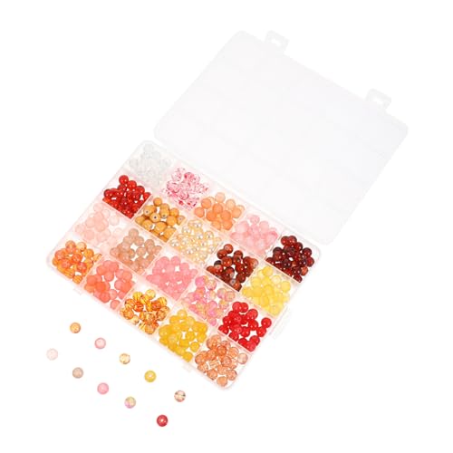 NUOBESTY Buntes Glasperlen mit Großen Löchern für Schmuckherstellung Fach Sortierte Runde Glasperlen für DIY Armbänder Halsketten Ohrringe und Bastelprojekte NUOBESTY Buntes Glasperlen mit Großen Löchern für Schmuckherstellung Fach Sortierte Runde Glasperlen für DIY Armbänder Halsketten Ohrringe und Bastelprojekte von NUOBESTY