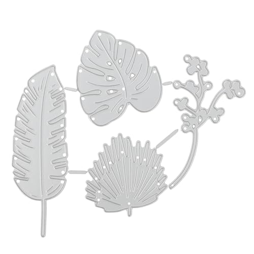 NUOBESTY Carbon Steel Cutting Die Stanzform und Blüte Prägeschablone für DIY Scrapbooking Fotoalbum Basteln Langlebig und Robust für Papierkunst und Kartendekoration von NUOBESTY