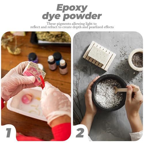 NUOBESTY Chamäleon Pigmentpulver Mesh Farbwechselndes Epoxidharz Farbpulver für DIY Kunst Harz Seifen Kosmetik Nagellack Schleim Zubehör NUOBESTY Chamäleon Pigmentpulver Mesh Farbwechselndes Epoxidharz Farbpulver für DIY Kunst Harz Seifen Kosmetik Nagellack Schleim Zubehör von NUOBESTY