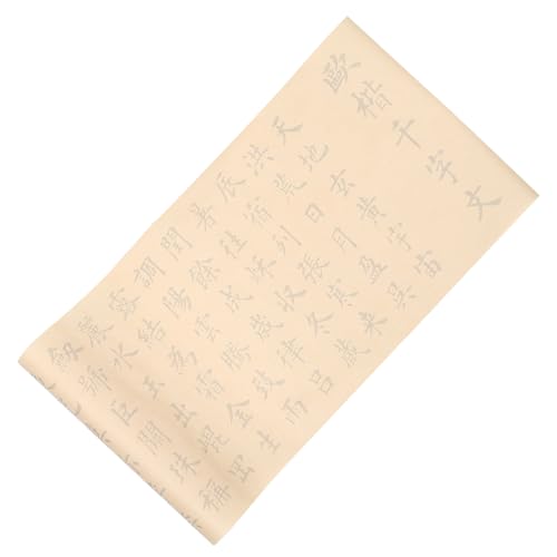 NUOBESTY Chinesisches Kalligraphie Übungsheft mit Roten Nachzeichnungsblättern Lange Xuan Papierrolle für Erlernen von und Kalligraphie für Anfänger und Erwachsene NUOBESTY Chinesisches Kalligraphie Übungsheft mit Roten Nachzeichnungsblättern Lange Xuan Papierrolle für Erlernen von und Kalligraphie für Anfänger und Erwachsene von NUOBESTY