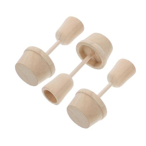 NUOBESTY DIY Holzblumen mit Topf Holzblumen-bonsai zum Bemalen Originelles Bastelset für Kinderzimmer Vielseitige Dekoration für Zuhause Büro und Kinderzimmer von NUOBESTY