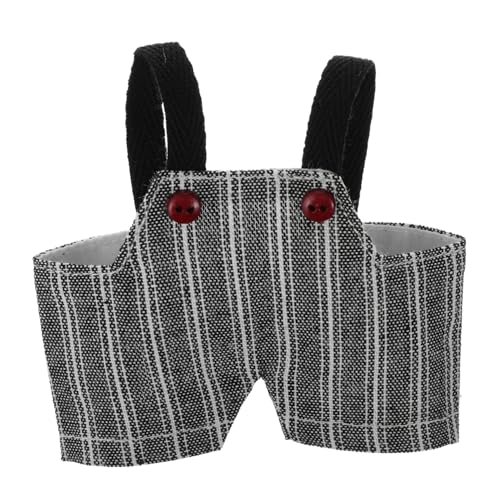 NUOBESTY DIY Kleidung Gestreifte Latzhose für Plüschpuppen Sammler Puppen Outfits aus Weichem Baumwollstoff Niedliche Bärenbekleidung zum Ankleiden und Basteln NUOBESTY DIY Kleidung Gestreifte Latzhose für Plüschpuppen Sammler Puppen Outfits aus Weichem Baumwollstoff Niedliche Bärenbekleidung zum Ankleiden und Basteln von NUOBESTY