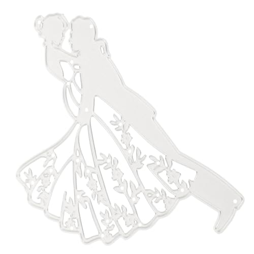 NUOBESTY Dekorative Hochzeit Stanzform Carbonstahl Diy Craft Party Schablone für Karten Fotoalben und Scrapbooking für Hochzeitsdekorationen von NUOBESTY