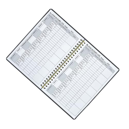 NUOBESTY Diabetes Tagebuch Logbuch für Blutzucker und Blutdruckmessung Seiten Gesundheitsprotokoll für Langzeit Tracking und Medikamentenübersicht Tragbar und Übersichtlich NUOBESTY Diabetes Tagebuch Logbuch für Blutzucker und Blutdruckmessung Seiten Gesundheitsprotokoll für Langzeit Tracking und Medikamentenübersicht Tragbar und Übersichtlich von NUOBESTY