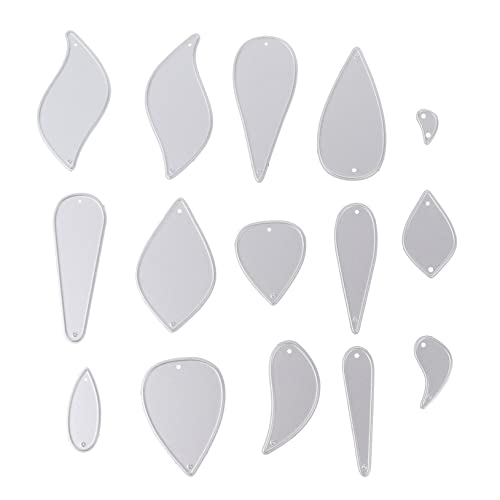 NUOBESTY Diy Ohrhängerdie Cuts Kohlenstoffstahl Stanzformen für Leder Bastelbedarf für Schmuck und Scrapbooking NUOBESTY Diy Ohrhängerdie Cuts Kohlenstoffstahl Stanzformen für Leder Bastelbedarf für Schmuck und Scrapbooking von NUOBESTY