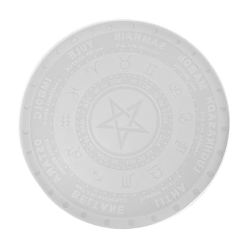 NUOBESTY Diy Silikonform für Kristall Epoxidharz Kompass Tarot Spiegel Tablett Gießform für Kreative Bastelprojekte und Heimdekoration NUOBESTY Diy Silikonform für Kristall Epoxidharz Kompass Tarot Spiegel Tablett Gießform für Kreative Bastelprojekte und Heimdekoration von NUOBESTY