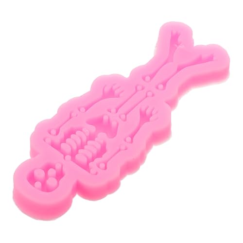 NUOBESTY Diy Silikonform für Schlüsselanhänger Kreative Epoxidharz Mold für Einzigartige Einfach zu Handhaben für Designs und Persönliche von NUOBESTY