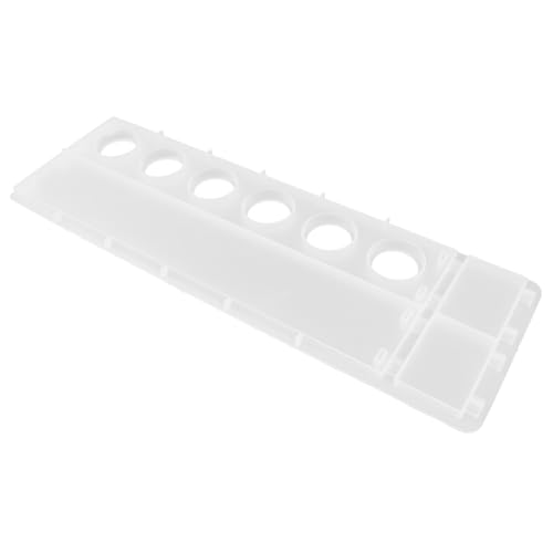 NUOBESTY Diy Silikonform für Sechs Tassenhalter Platzsparende Gießform für Epoxidharz für Kreative Projekte und Heimdekoration Organisiert Ihre Arbeitsfläche von NUOBESTY
