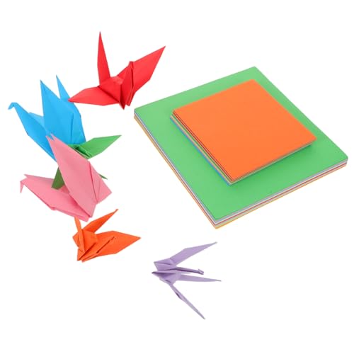 NUOBESTY Doppelseitiges Origami Papier Buntes Faltpapier für Anfänger Leicht Faltbare Bastelblätter für DIY Papierkunst Fördert Feinmotorik und Kreativität NUOBESTY Doppelseitiges Origami Papier Buntes Faltpapier für Anfänger Leicht Faltbare Bastelblätter für DIY Papierkunst Fördert Feinmotorik und Kreativität von NUOBESTY