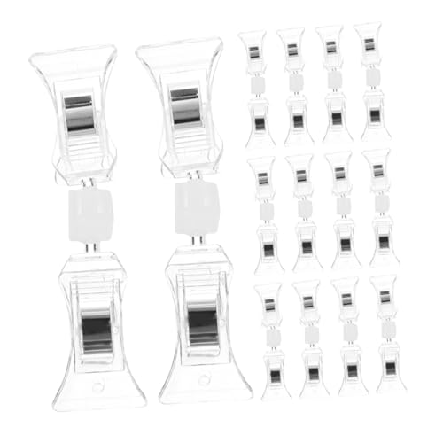 NUOBESTY Drehbare Doppelseitige Clips Für Etiketten 20 Stück Schilderhalter Für Einzelhandelsgeschäfte NUOBESTY Drehbare Doppelseitige Clips Für Etiketten 20 Stück Schilderhalter Für Einzelhandelsgeschäfte von NUOBESTY