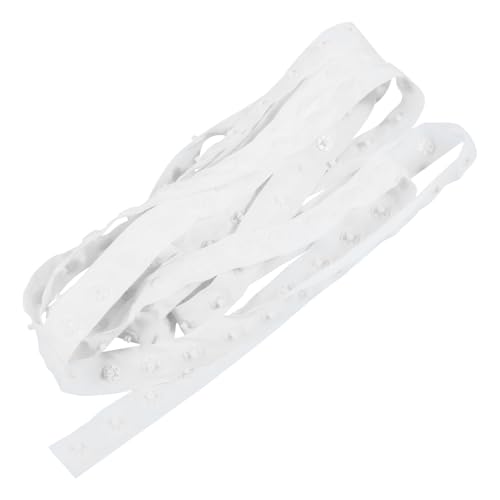 NUOBESTY Druckknopfband zum Annähen Weiß Snap Fastener Tape für Babybekleidung und DIY Nähzubehör Langlebig Sicher Vielseitig Einsetzbar für Kleidung Quilt Kissen Verschlüsse NUOBESTY Druckknopfband zum Annähen Weiß Snap Fastener Tape für Babybekleidung und DIY Nähzubehör Langlebig Sicher Vielseitig Einsetzbar für Kleidung Quilt Kissen Verschlüsse von NUOBESTY