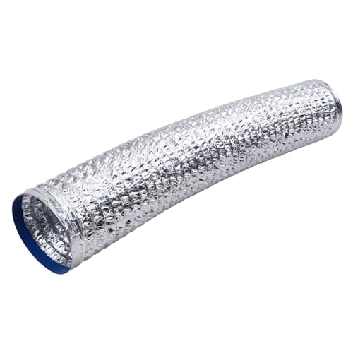 NUOBESTY Dunstabzugshaube flexibler Luftkanal Küchenzubehör zweilagiger Teleskopkanal Trockner-Entlüftungsschlauch Aluminiumfolie Silver NUOBESTY Dunstabzugshaube flexibler Luftkanal Küchenzubehör zweilagiger Teleskopkanal Trockner-Entlüftungsschlauch Aluminiumfolie Silver von NUOBESTY