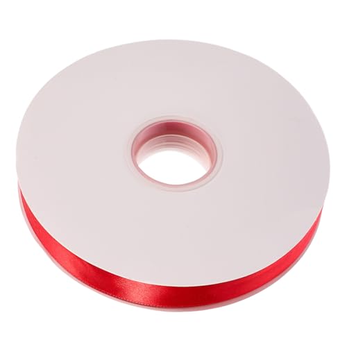 NUOBESTY Einfarbiges Satinband Robustes Geschenkband für Hochzeit Kuchen Basteln und Dekorationen Große Rolle mit Yards Lebhaftem Rot Vielseitiges Elegantes Band für Jede Gelegenheit NUOBESTY Einfarbiges Satinband Robustes Geschenkband für Hochzeit Kuchen Basteln und Dekorationen Große Rolle mit Yards Lebhaftem Rot Vielseitiges Elegantes Band für Jede Gelegenheit von NUOBESTY
